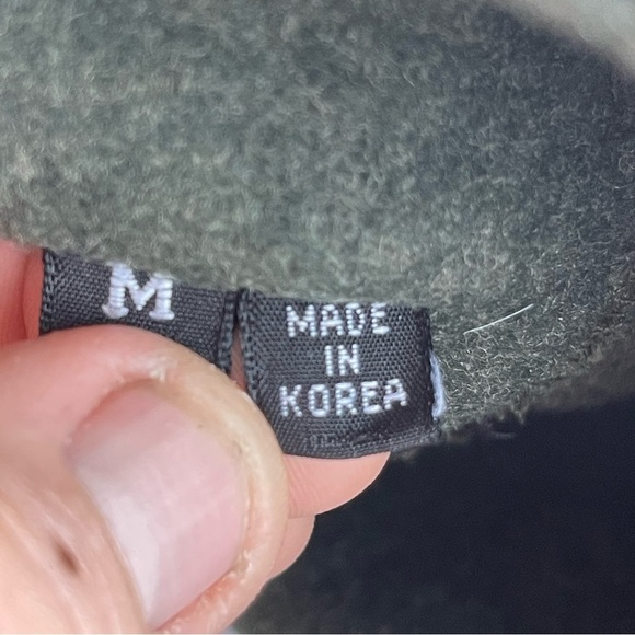 Vintage 90s Granite Gear Fleece Hat Rare Korea Made Spell Out Logo Unisex Medium - Picture 8 of 8